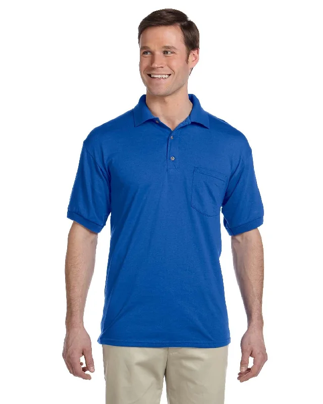 Gildan G890 Adult 50/50 Jersey Polo with Pocket