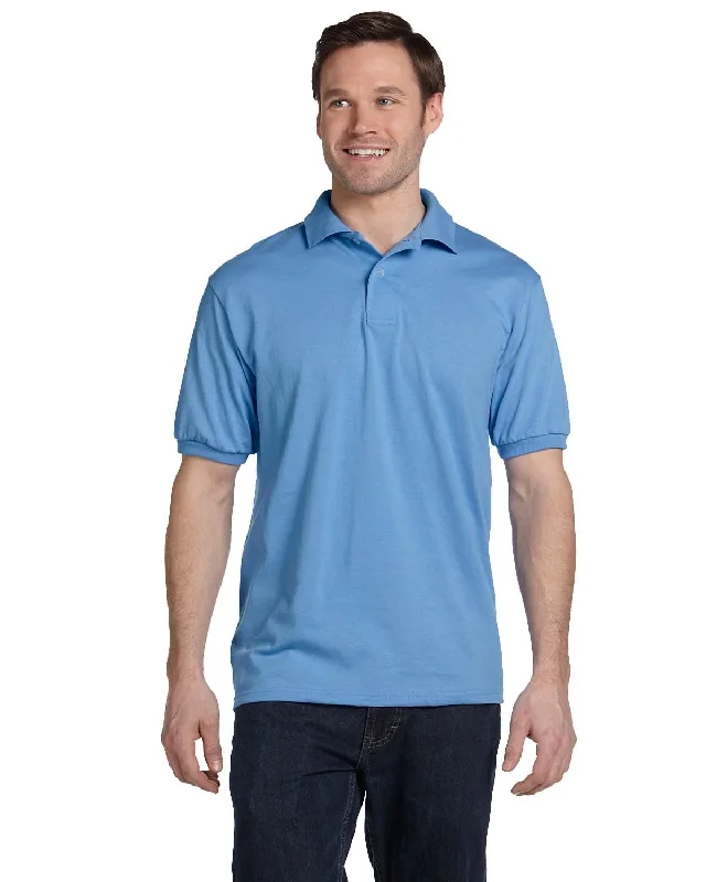 Hanes 054 Adult 50/50 EcoSmart Jersey Knit Polo