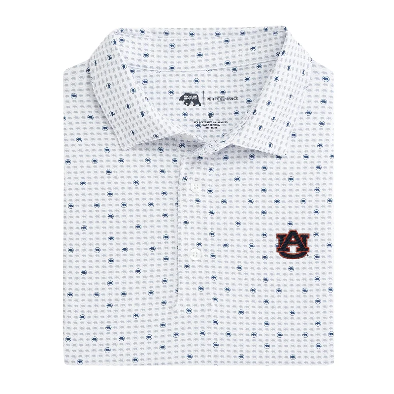 Auburn Tour Logo Printed Performance Polo