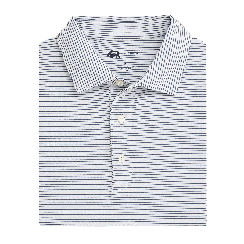 Birdie Stripe Performance Polo