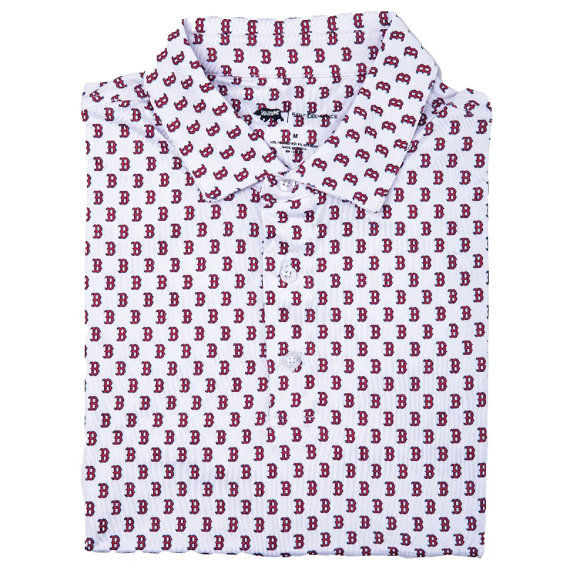 Boston Red Sox Printed Performance Polo