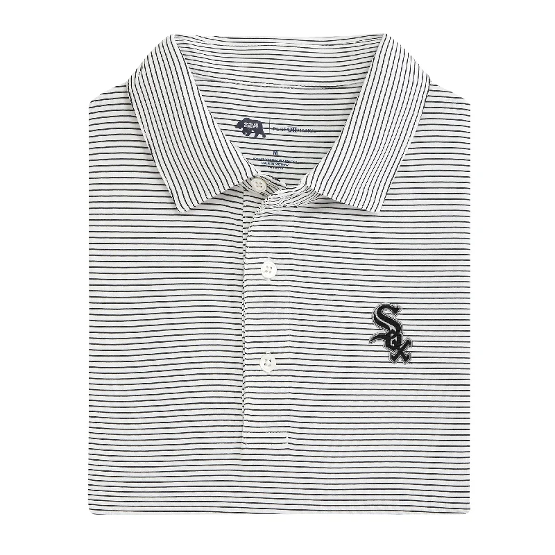 Chicago White Sox Birdie Stripe Performance Polo