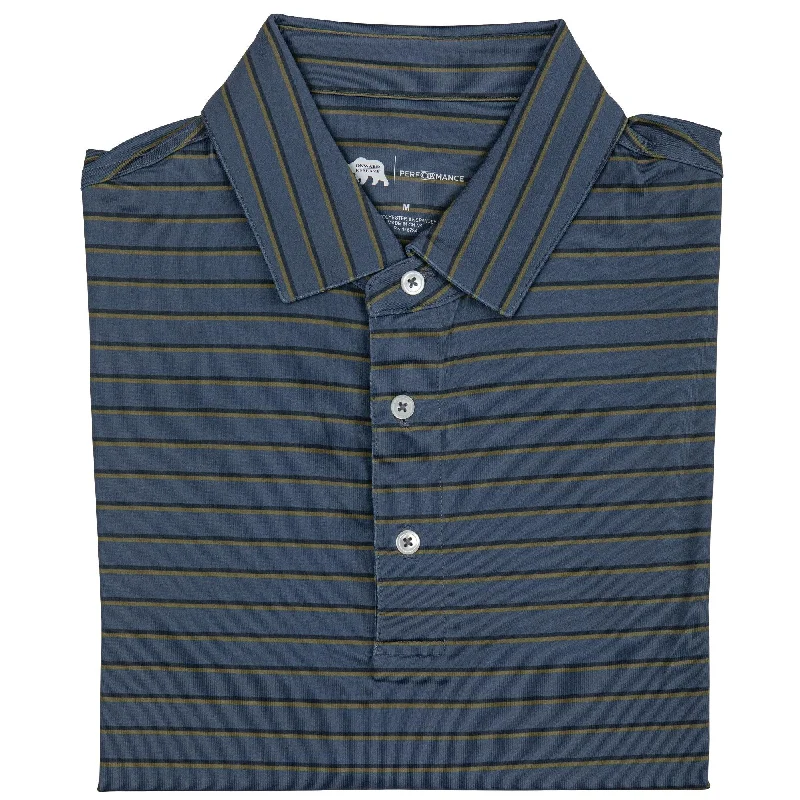 Fairway Stripe Performance Polo