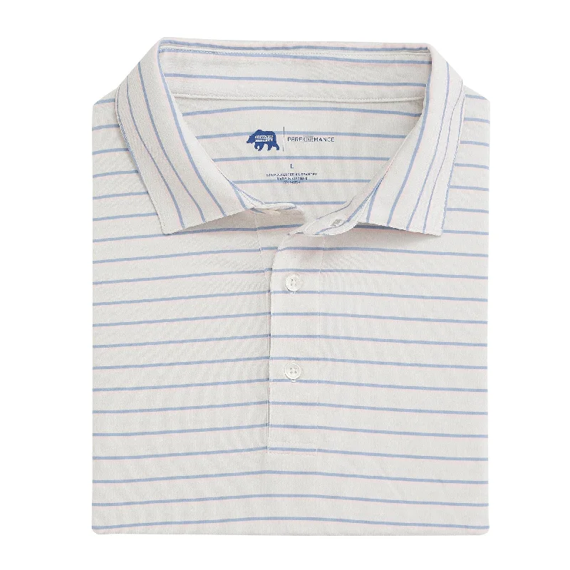 Fairway Stripe Performance Polo