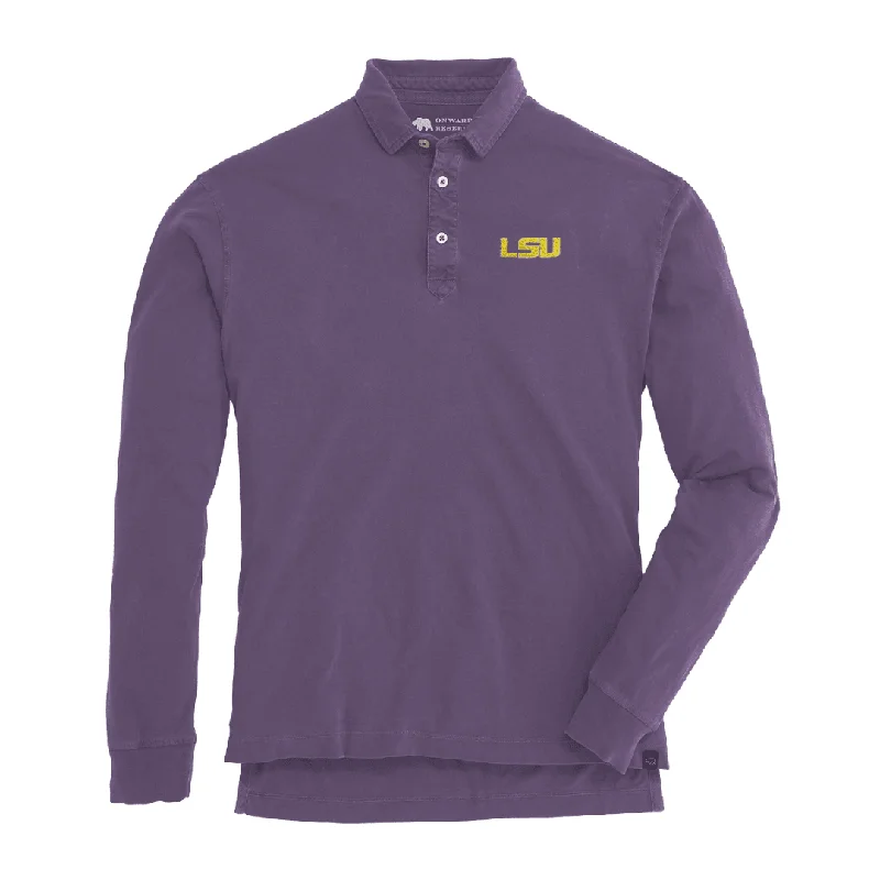 LSU Perry Long Sleeve Polo