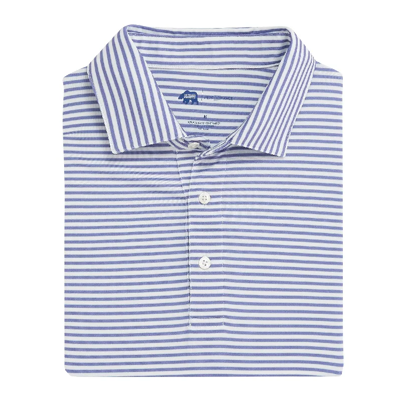 Mulligan Stripe Performance Polo