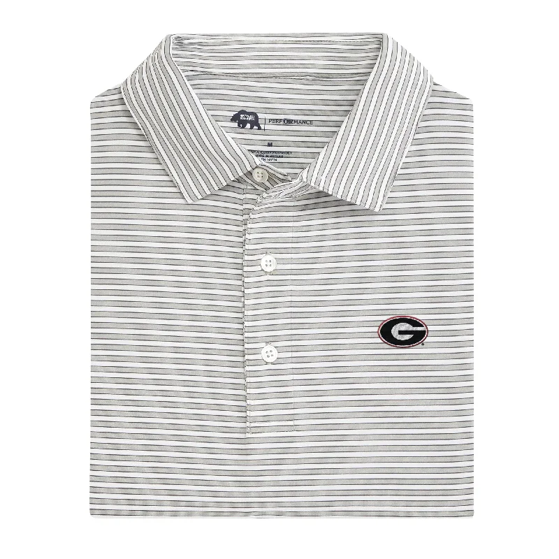 Mulligan Stripe Super G Performance Polo