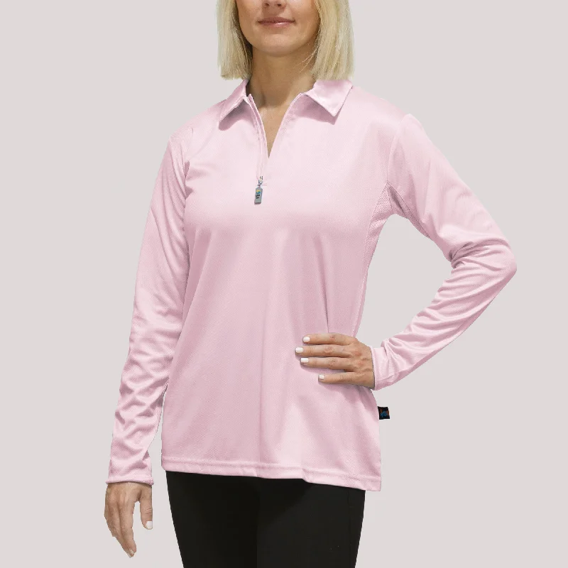 Ladies Long Sleeve Polo