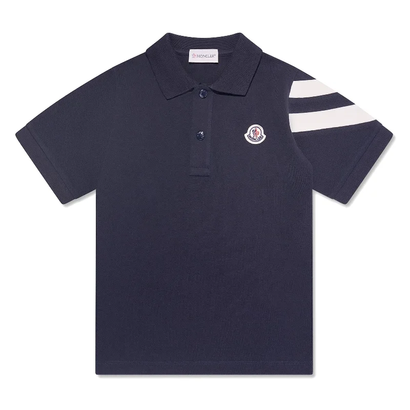 Navy Logo Polo