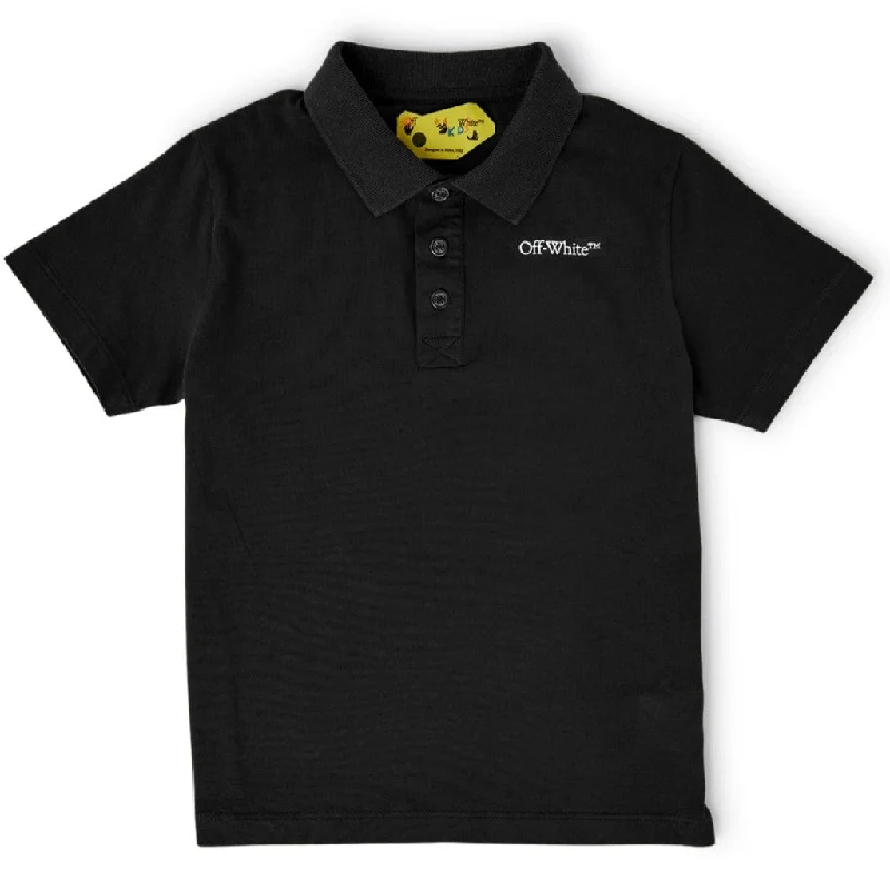 Black Logo Polo