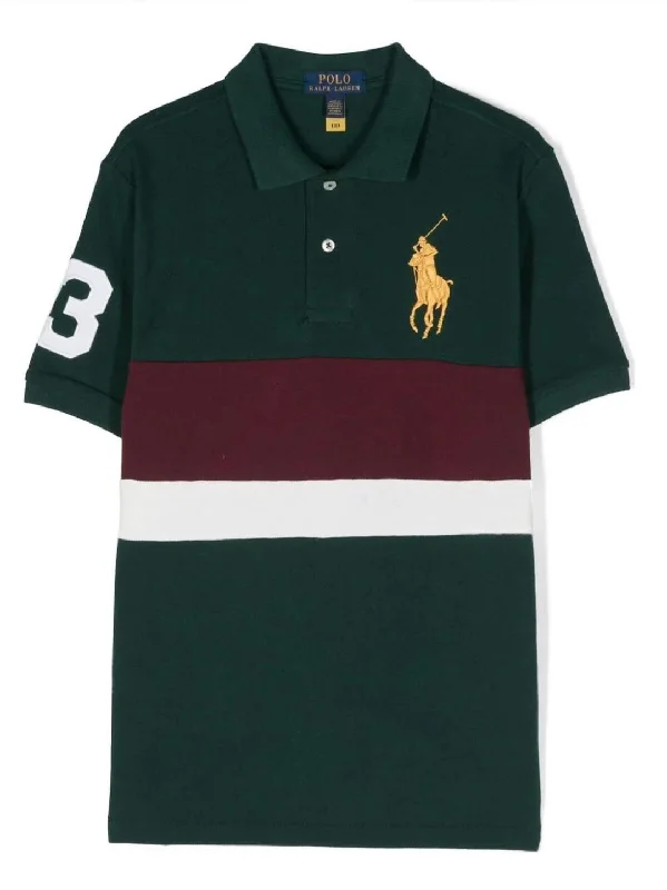 Green Logo Polo