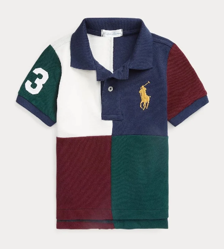 Multicolor Logo Polo