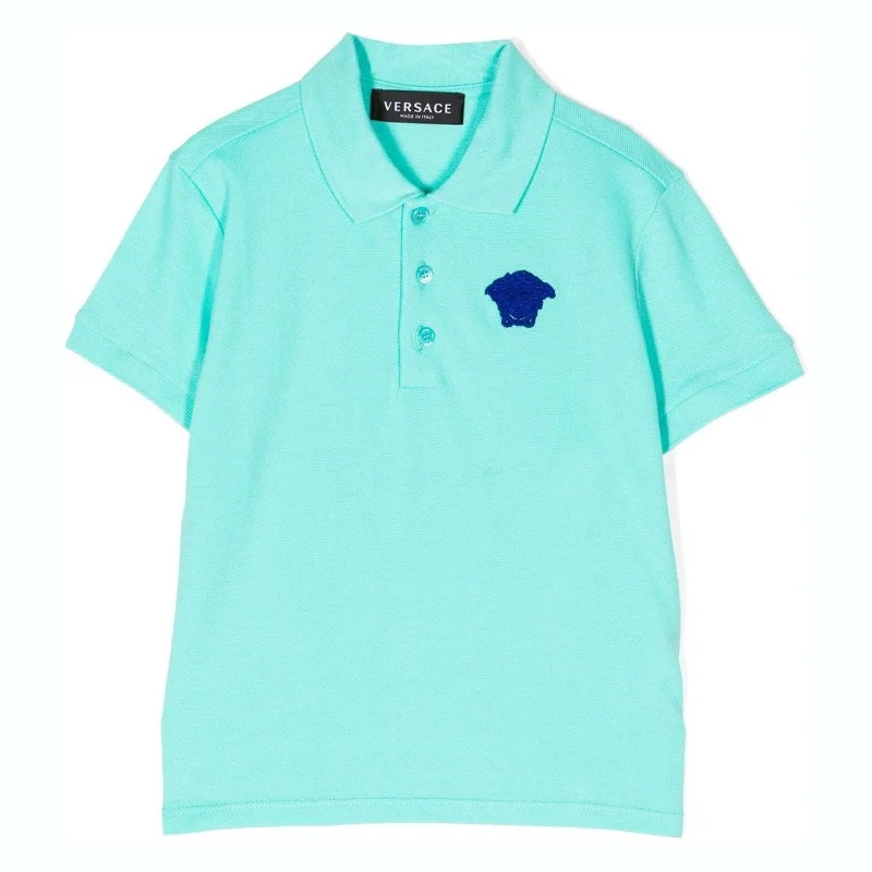 Sky Blue Logo Polo