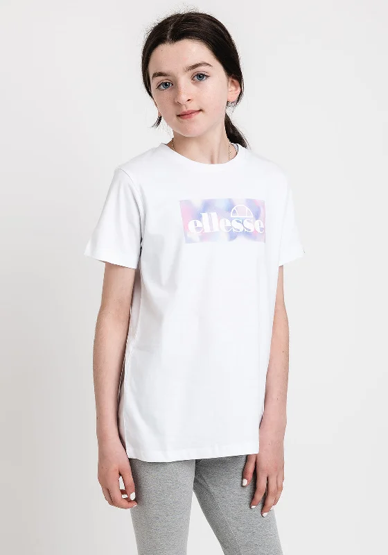 Ellesse Girls Telina Short Sleeve Tee, White