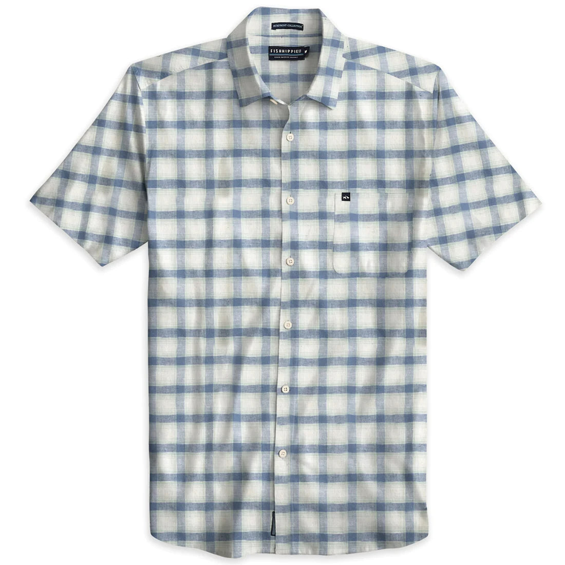 Rumfront Plaid Short Sleeve (Surf)